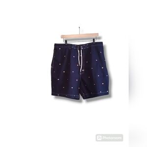 Tommy Hilfiger Swim Trunks Mens Size XXL Navy Flag Design